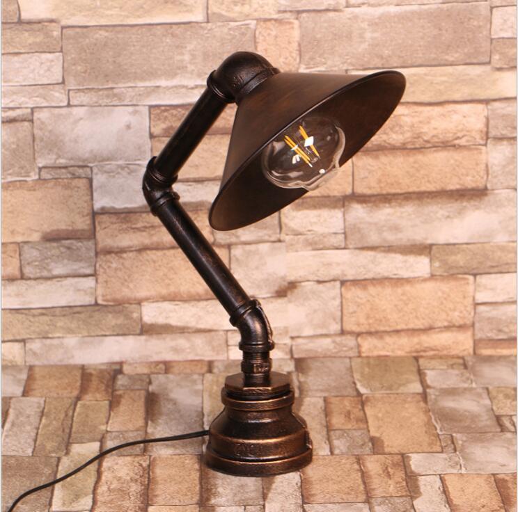 Vintage Goth Lamp for Table