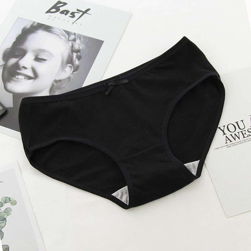 5 Pcs Black Gothic Panties Set