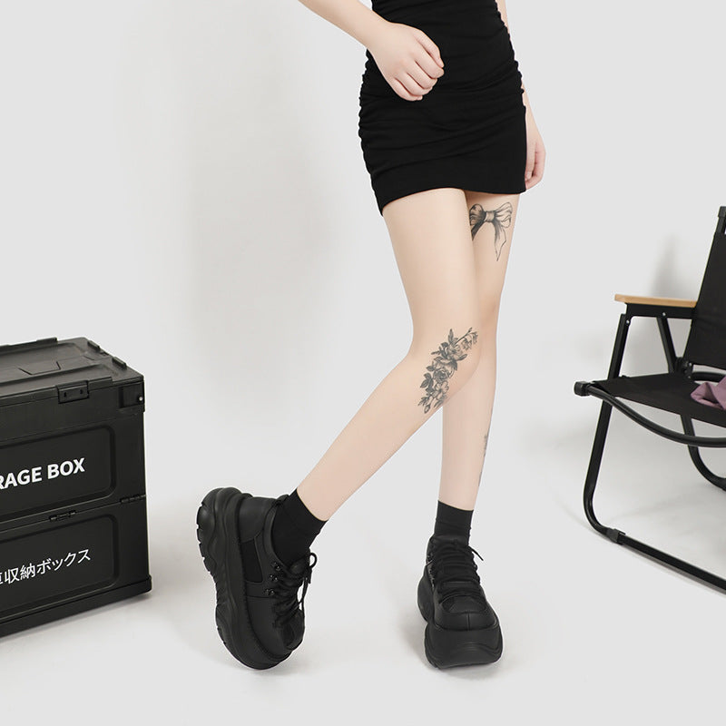 Alt Gothic Black Sneakers womens