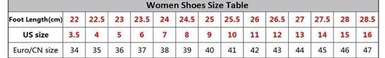 size guide Alt Leather Lace Up High Heel Boots