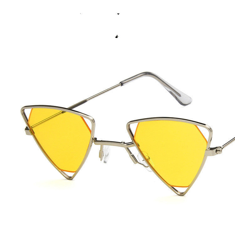 Black Alt Sunglasses Triangles