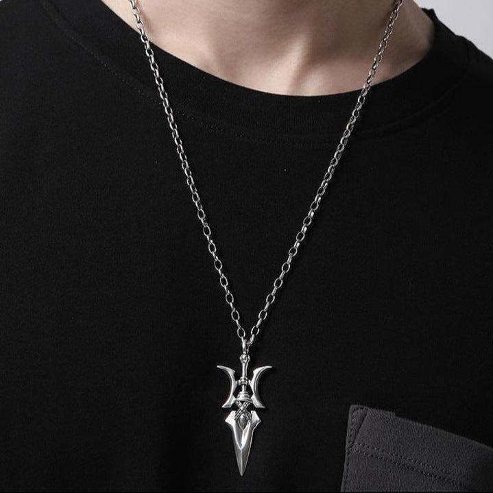 Anime Death Note Halberd Necklace