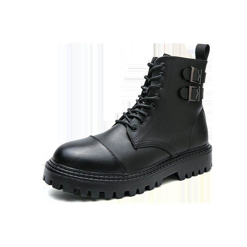 Leather Ankle Boots for Men