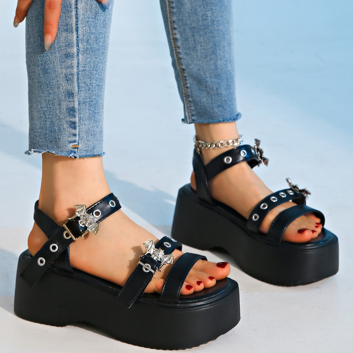 Bat Sandals for Women