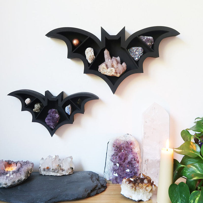 Bat Shape Wall Rack Shelf
