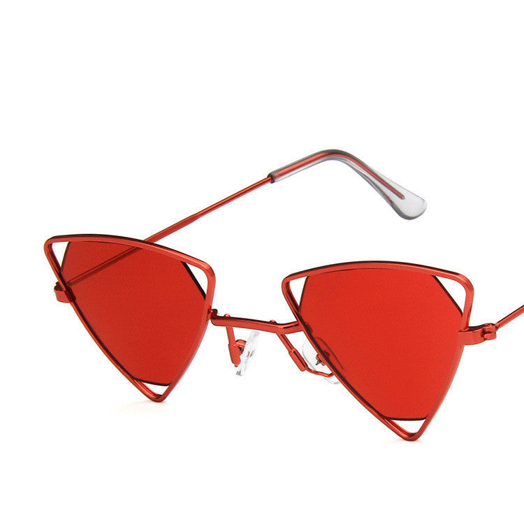 Black Alt Sunglasses Triangle lens