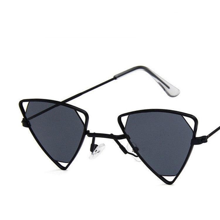 Black Alt Sunglasses Triangles