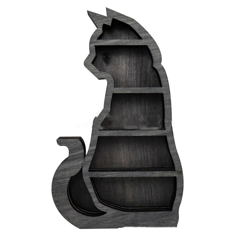 Black Cat Wall Shelf