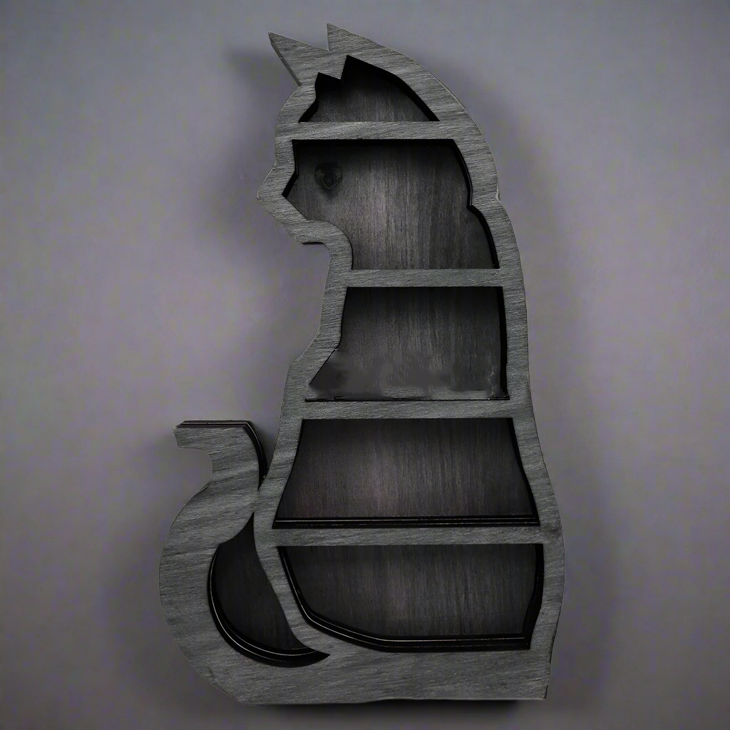 Black Cat Wall Shelf