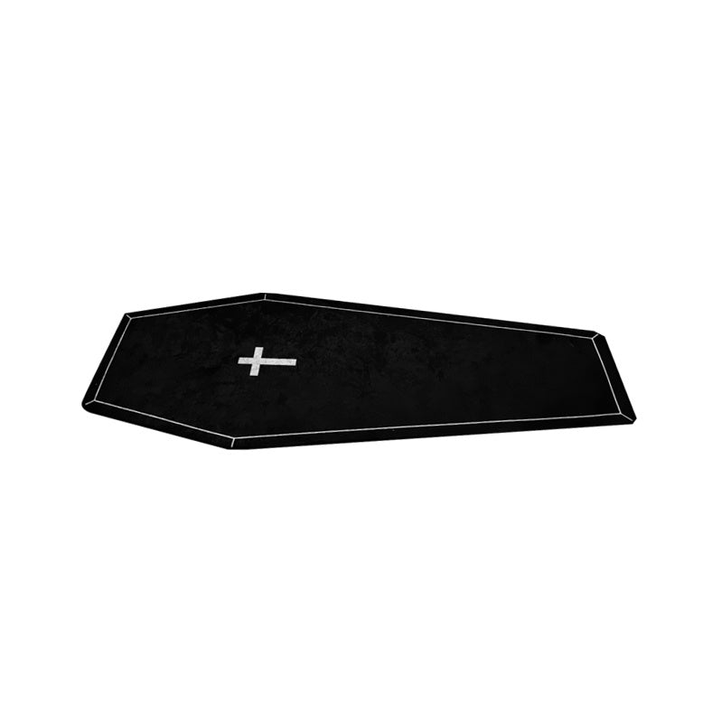 Black Coffin Rug