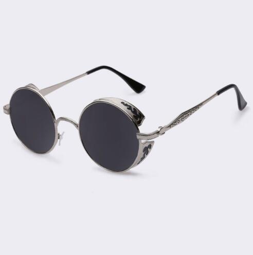 Black Gold Gothic Sunglasses