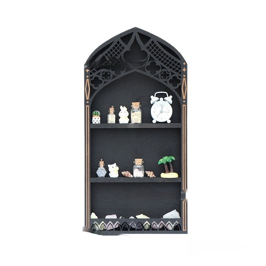 Black Goth Bookshelf