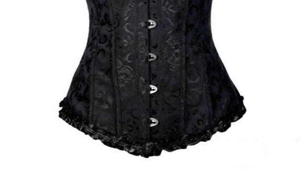 Black Goth Corset Plus Sizes
