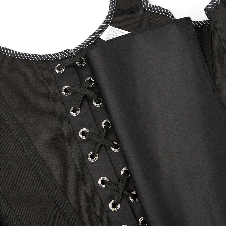 Black Goth Corset with Sleeves