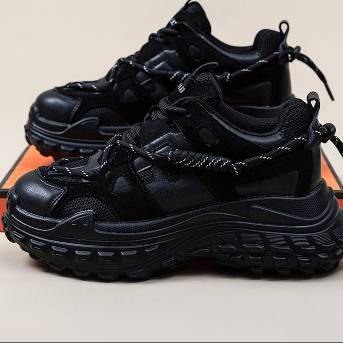 Black Goth Gym Shoes Womens