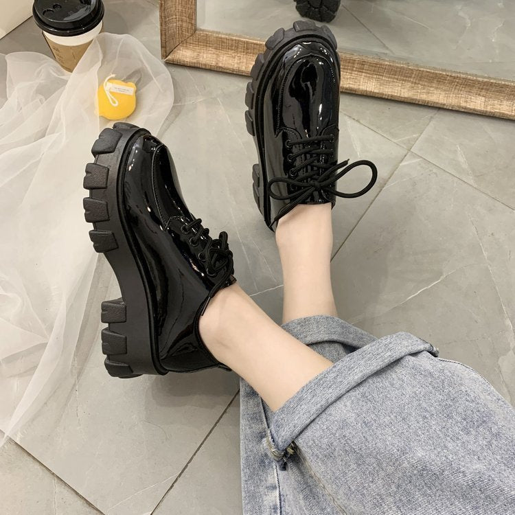 Black Goth Marten Shoes