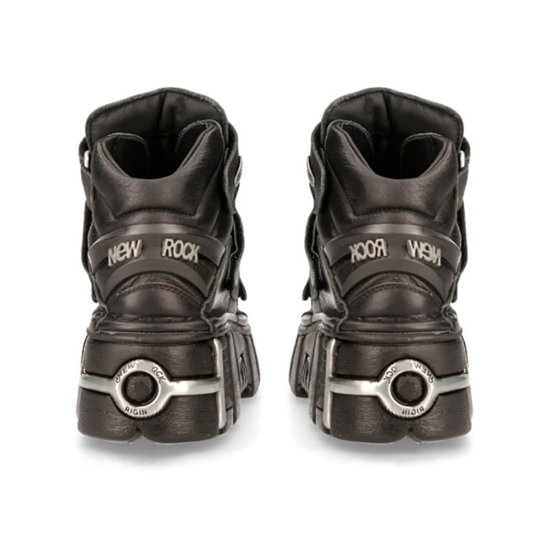 Black Goth Platform Sneakers