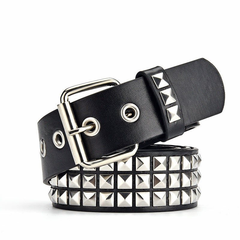 Black Gothic Studded Belt