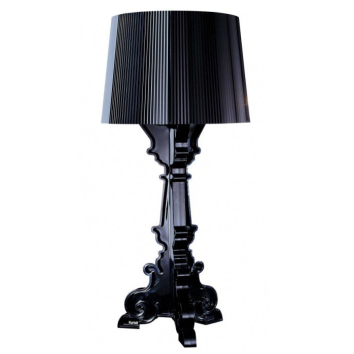 bedside Black Goth Table Lamp Shade