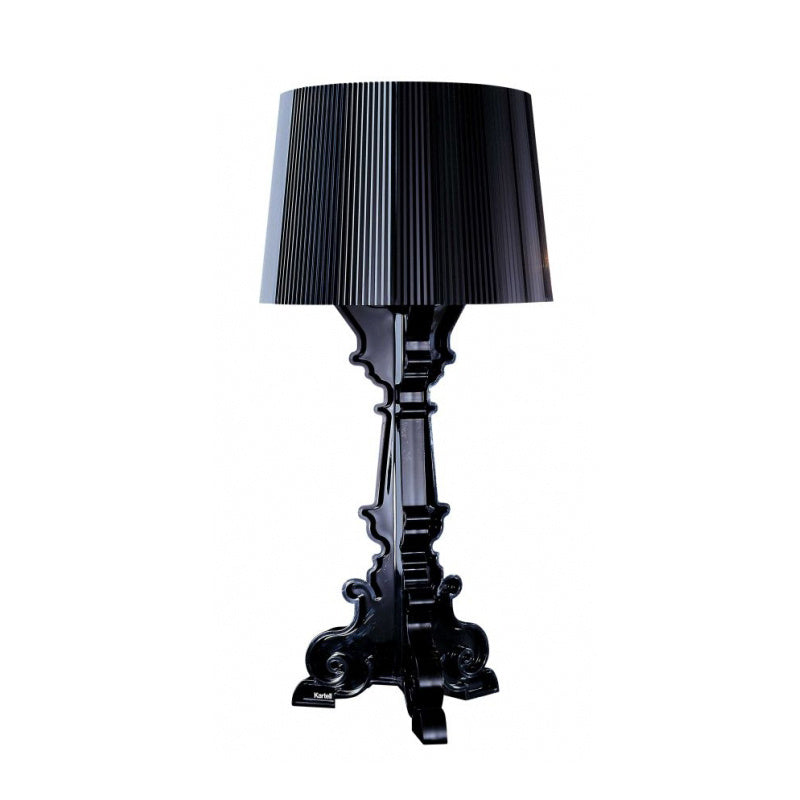 Black Goth Table Lamp Shade