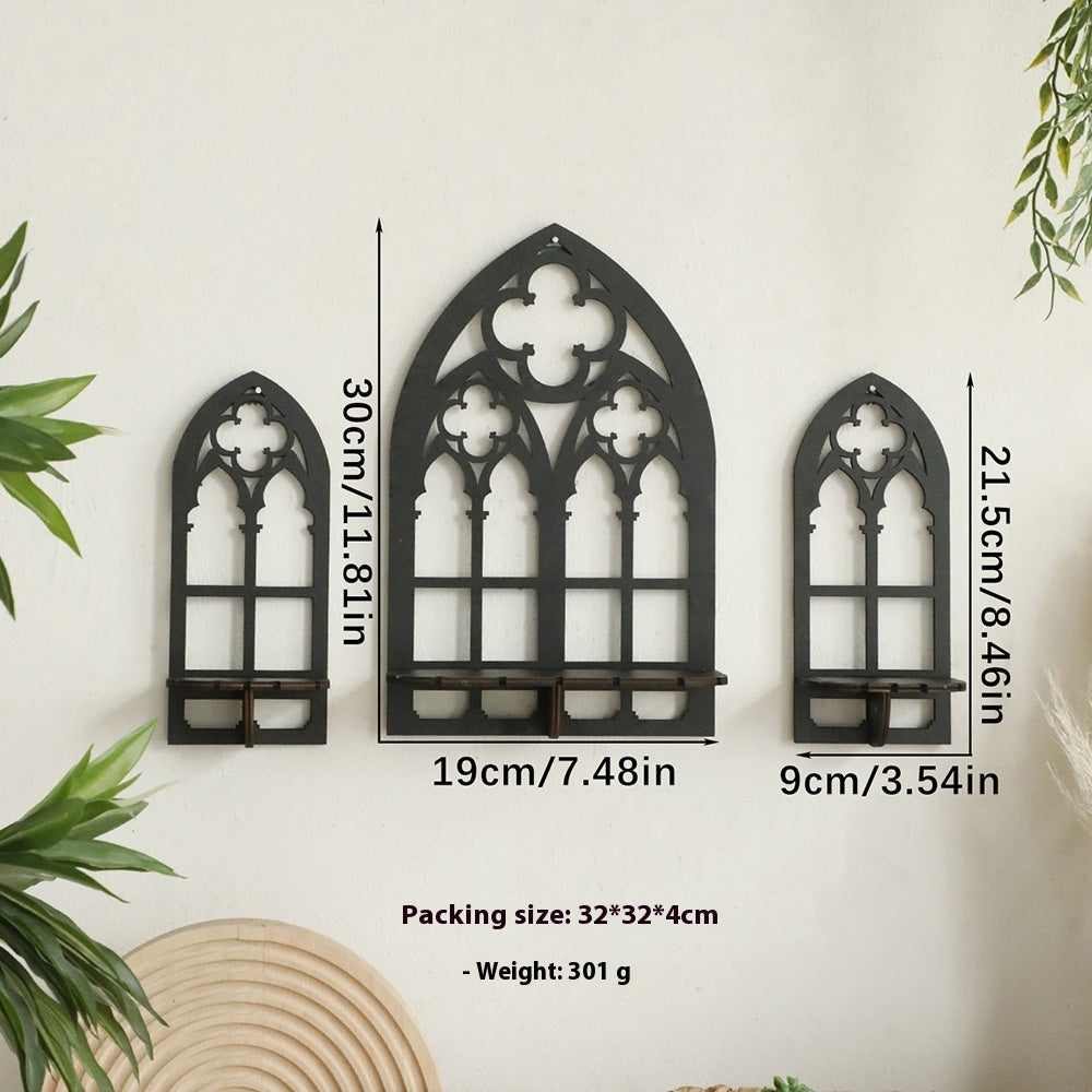 Black Gothic Bookself for display