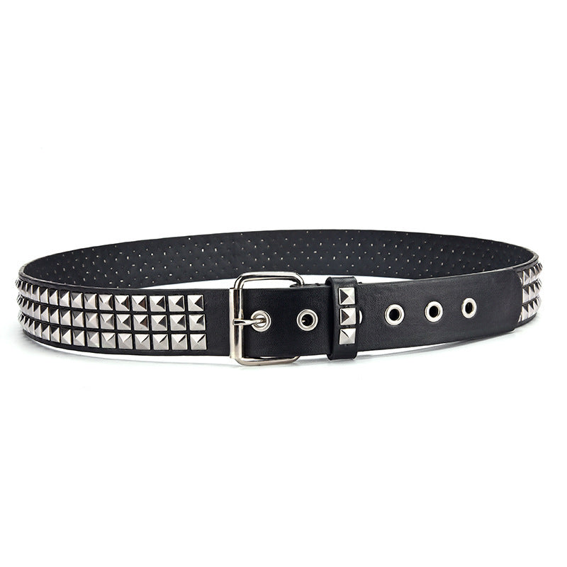 Black Gothic Studded Belt