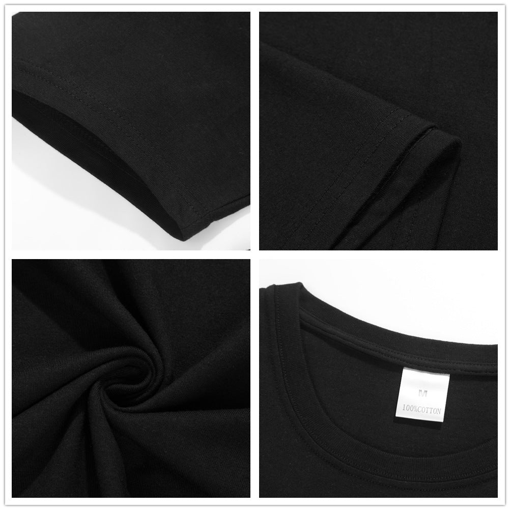 Black Gothic Wings Tee quality