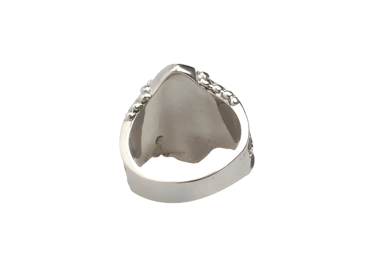 Black Pendant Gemstone Ring