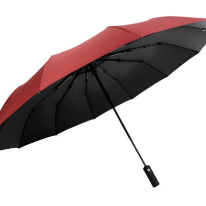 Black Red Gothic Umbrella parasol