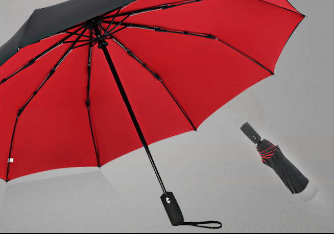 Black Red Umbrella Vampire