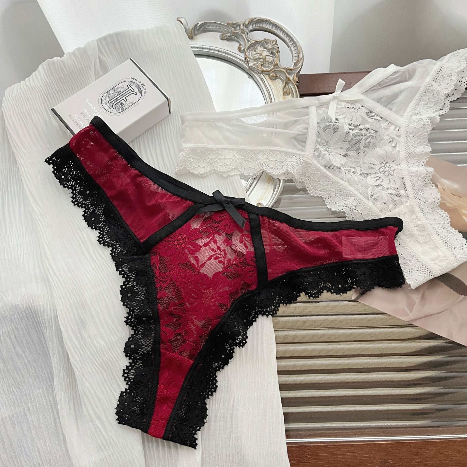 Black Red Vampire Panties