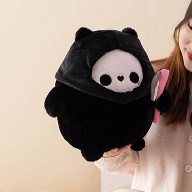 Black Skull gothic bear Plushie