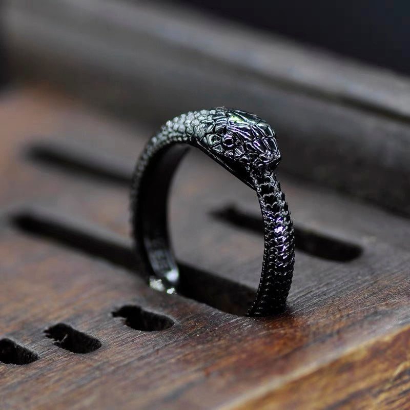 Black  Snake Ring