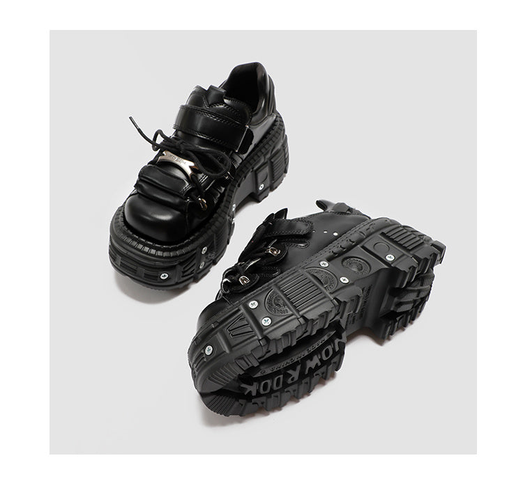 Black Punk Sneakers for Women