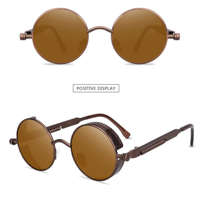 Black Steampunk Sunglasses