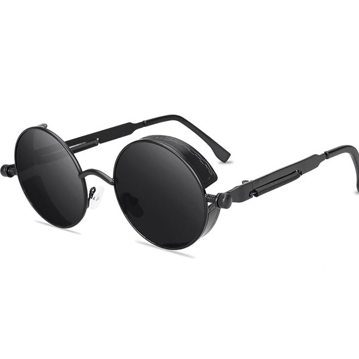 Black Steampunk Sunglasses