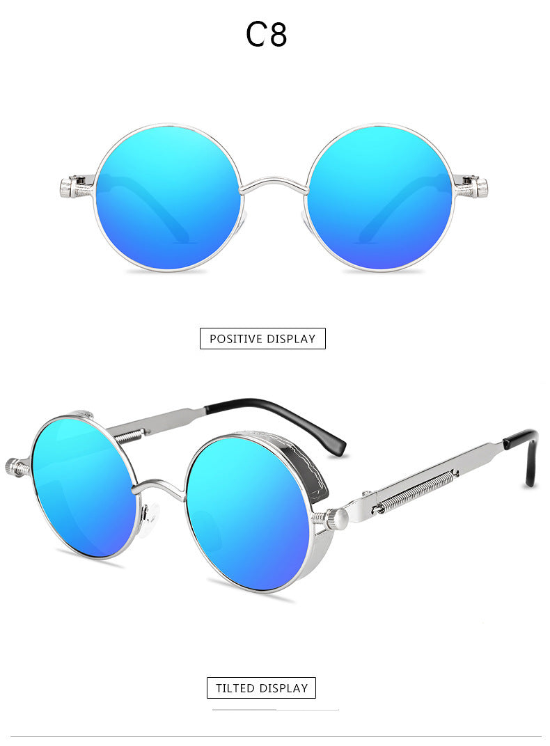 Black Steampunk Sunglasses goth