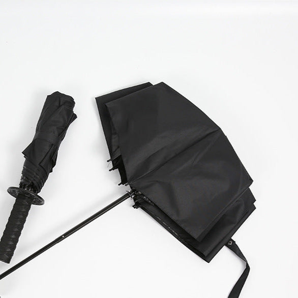goth Black Alt Sword Umbrella