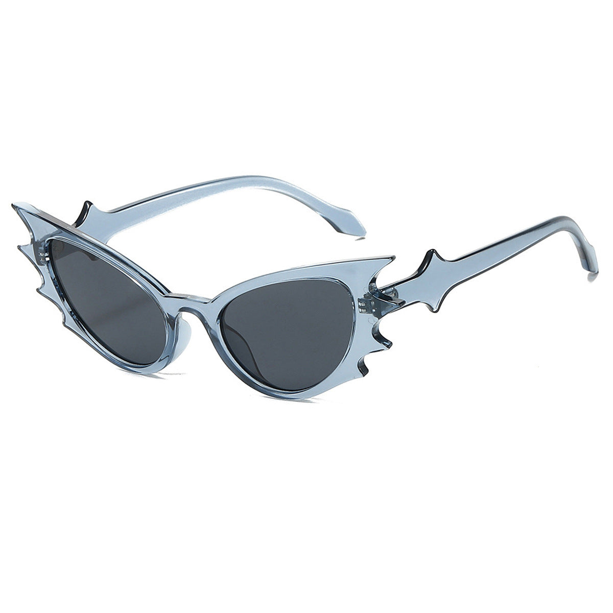 Blue Bat Sunglasses Gothic
