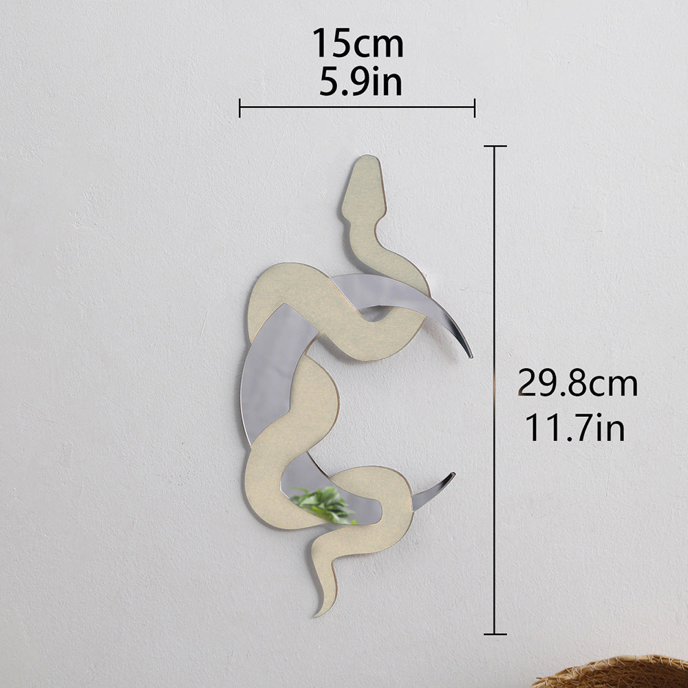 Crescent Moon Snake Mirror