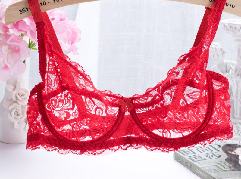 Dark Fashion Bra Black Lace sheer