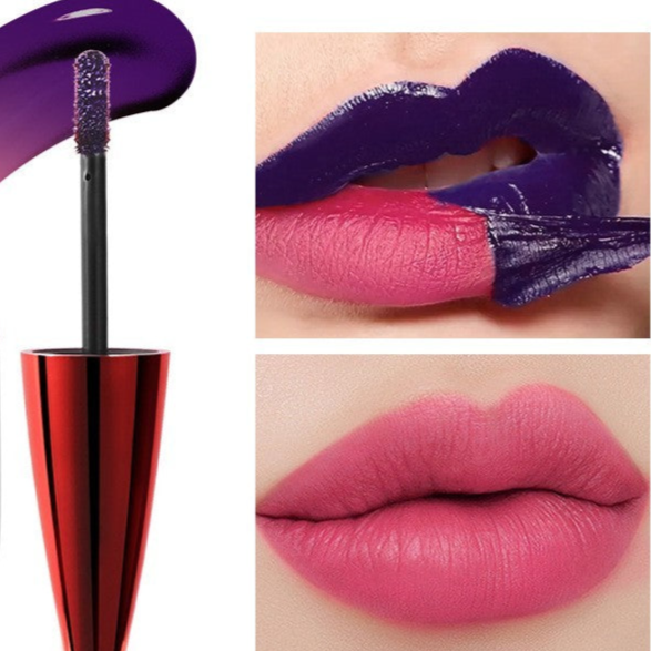 Dark Gothic Lip Stain Purple Undertone