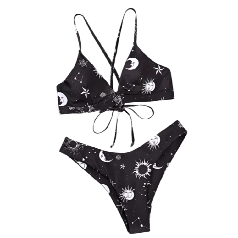 Dark Witch Bikini Set