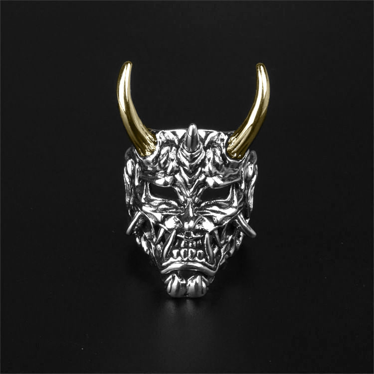 Demon Oni Mask Ring