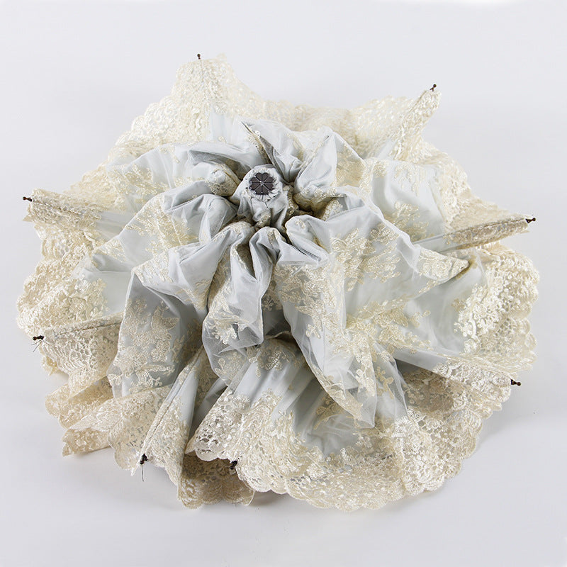 Embroidered Lace Parasol