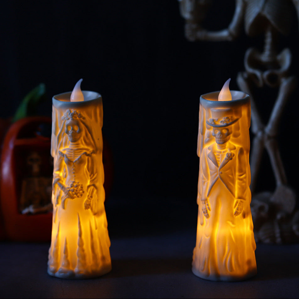 Ghost Bride Groom LED Candle Light