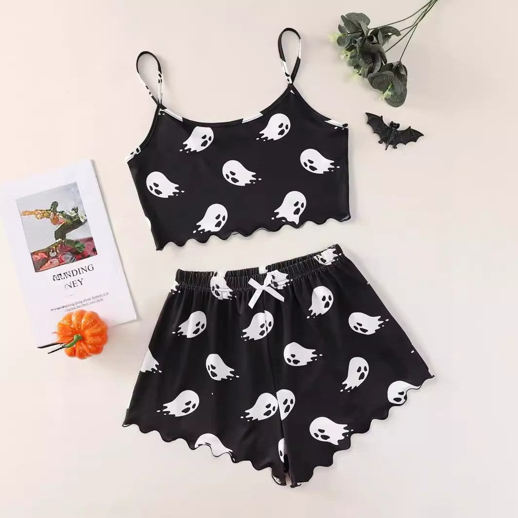 Ghost Pajama Set for Women