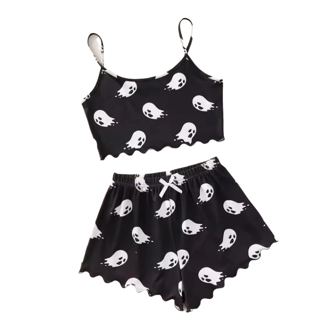 Ghost Pajama Set for Women