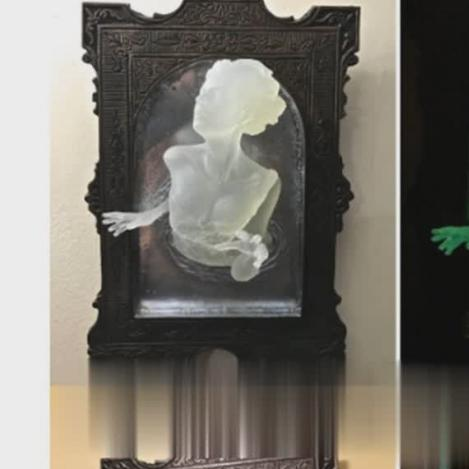 gothic Luminus Ghost Wall Ornament