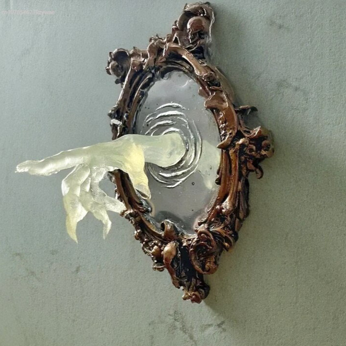 Glow In The Dark Goth Ornament Wall Art